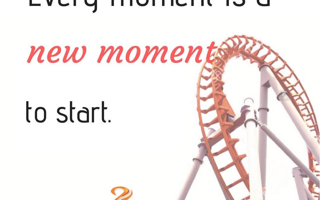 Super-feelers: every moment is a new moment to start