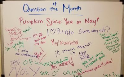 Pumpkin spice opinions: Our clients had their say for October QoM!